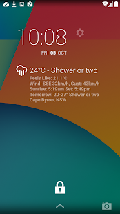 Free DashClock Australian Weather APK