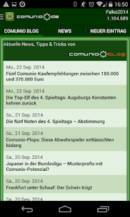 Comunio Screenshot