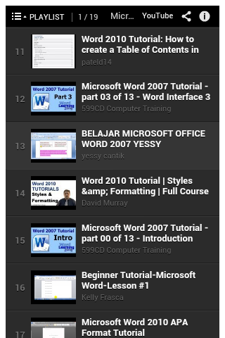 【免費書籍App】Ms Word Tutorial-APP點子