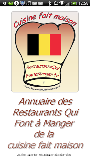 Restaurants Fait Maison BE