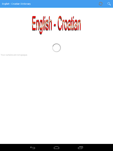 English Croatian Dictionary