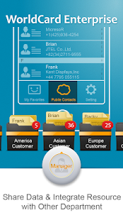 WorldCard Enterprise - náhled
