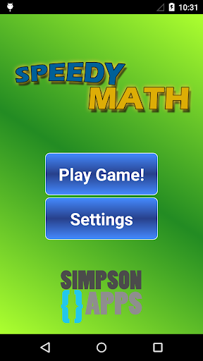 Speedy Math Free