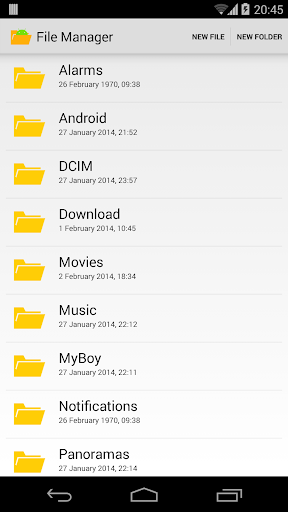 Simple File Manager