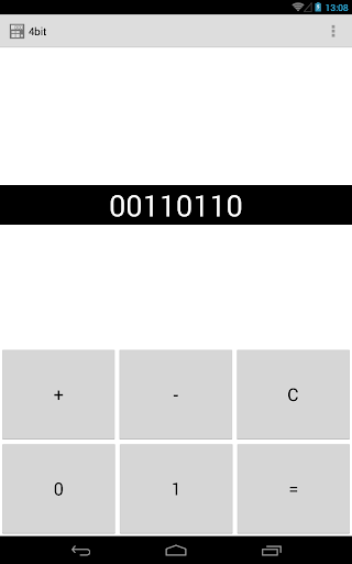 【免費工具App】4bit - Binary Calculator-APP點子