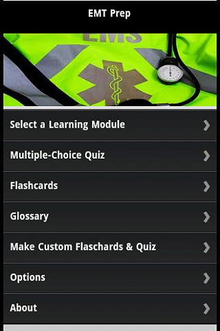 Android application EMT-Paramedic Guide &amp; Quiz screenshort