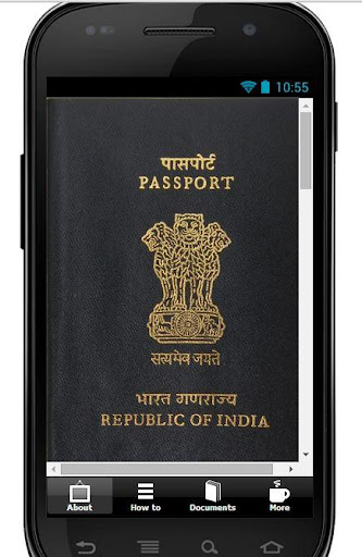 Indian passport application