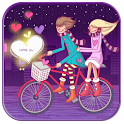 Romantic Love live wallpaper logo