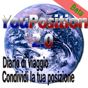 Youposition, travel diary logo