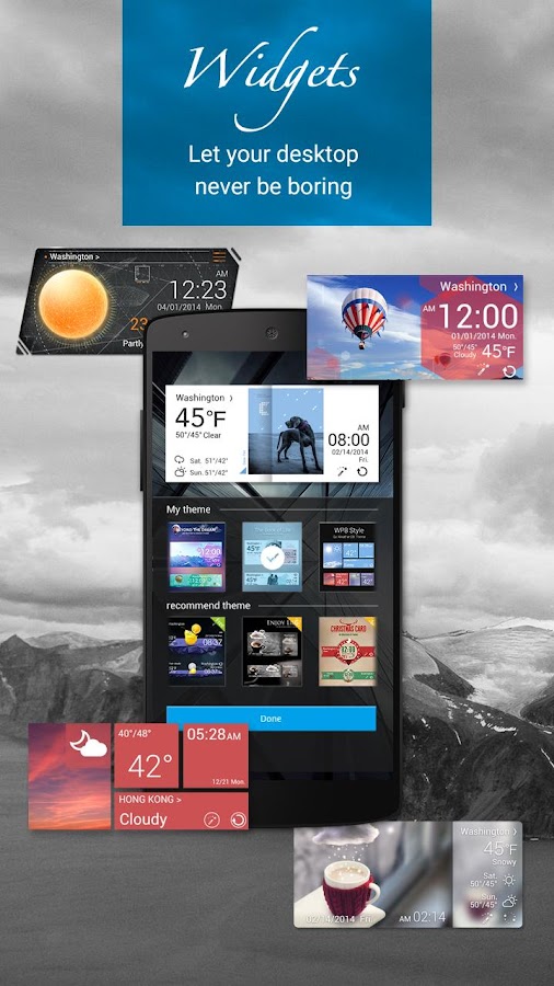   GO Weather Forecast & Widgets- tangkapan layar 