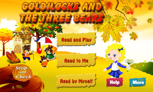 【免費教育App】Goldilocks and the Three Bears-APP點子