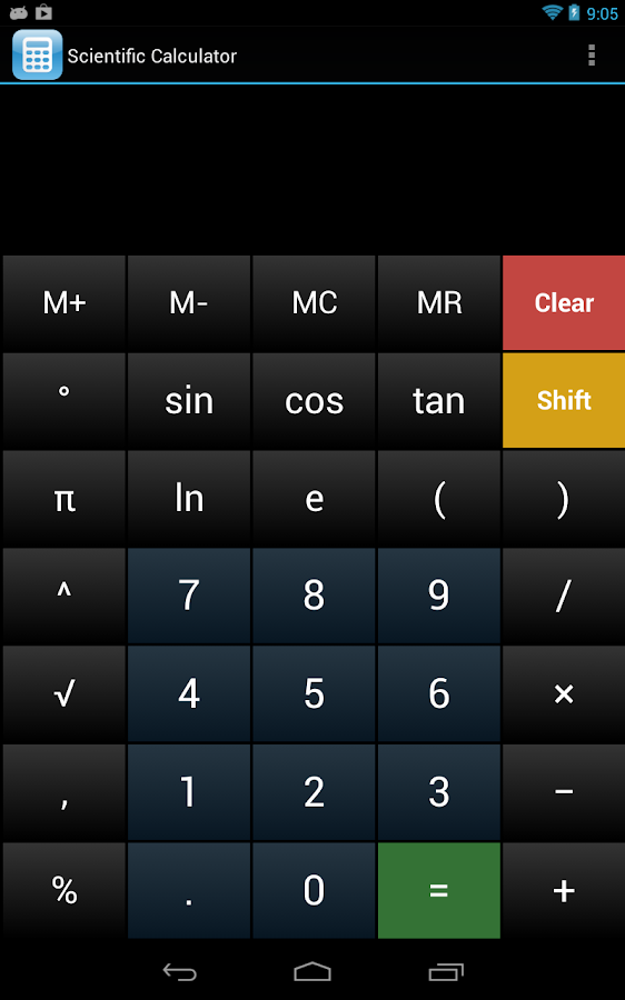 Scientific Calculator Android Apps on Google Play