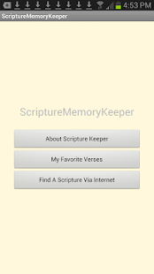Scripture Memory Keeper Screenshots 1
