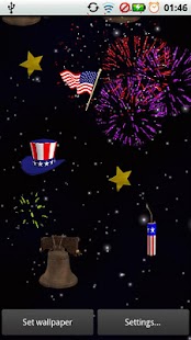 Patriotic Fireworks Live Screenshots 0
