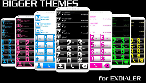 THEME BIG PINK FOR EXDIALER