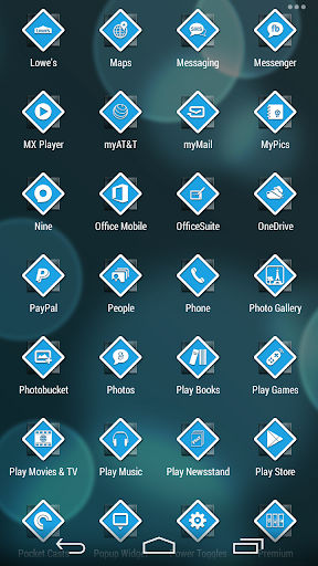 【免費個人化App】VM11 Blue Icons-APP點子