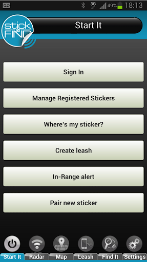 StickNFind Android
