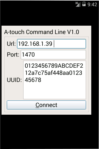 A-touch Command Line