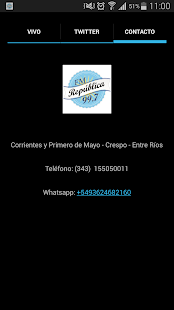 Fm República 99.7 MHz – Crespo Screenshots 1