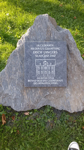 Thalheim - Erich Langers Gedenkstein