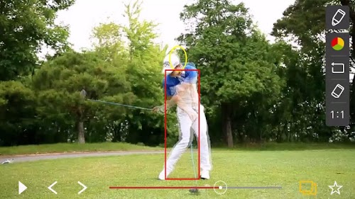 Android application SwingAid Pro / Level up Golf screenshort