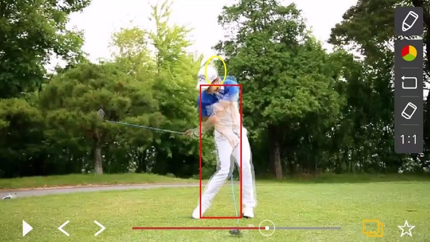 SwingAid Pro / Level up Golf Screen 1