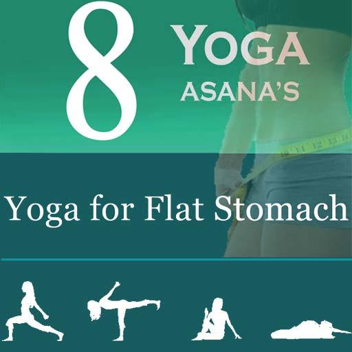 8 Yoga Poses for Flat Stomach LOGO-APP點子