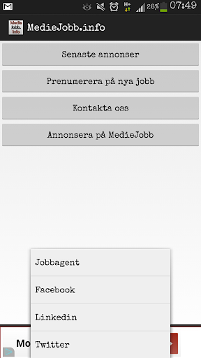 MedieJobb - hitta nytt jobb