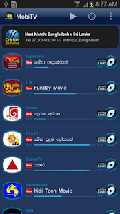 MobiTV - Sri Lanka TV Guide