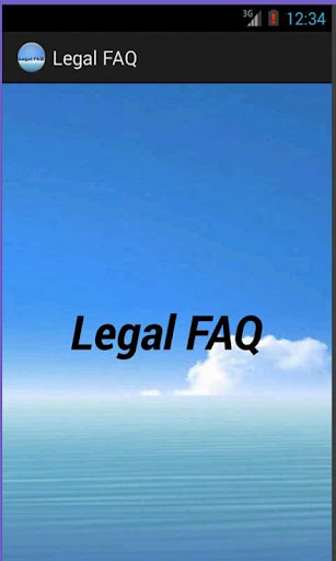 Legal FAQ