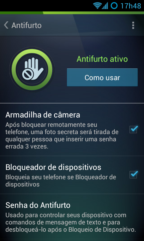 Proteção Antivírus - AVG PRO - screenshot