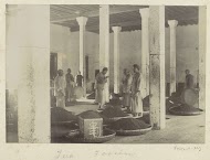 Arbeiders in een theefabriek te Fuzhou