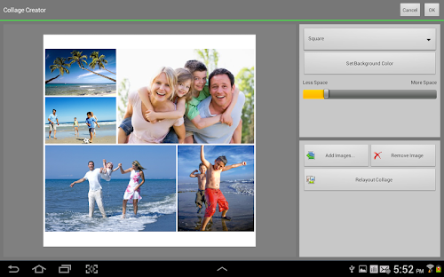 Android application PhotoPad Pro Edition screenshort