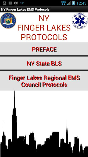 NY Finger Lakes EMS Protocols