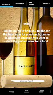 Free Download Wines and food APK for Android