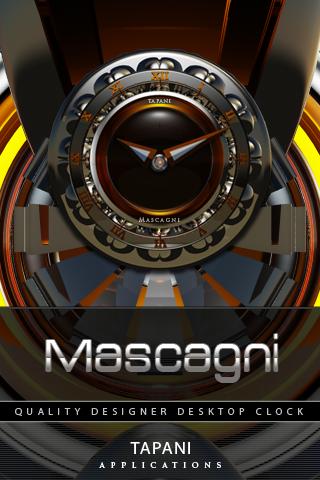 Mascagni ALARM Clock Widget