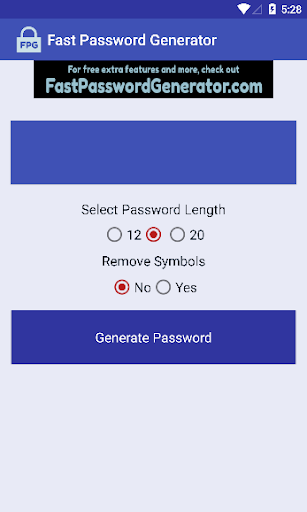 Fast Password Generator Free