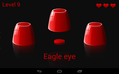 Android application Where is the red screenshort