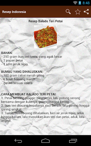 Resep Masakan Indonesia