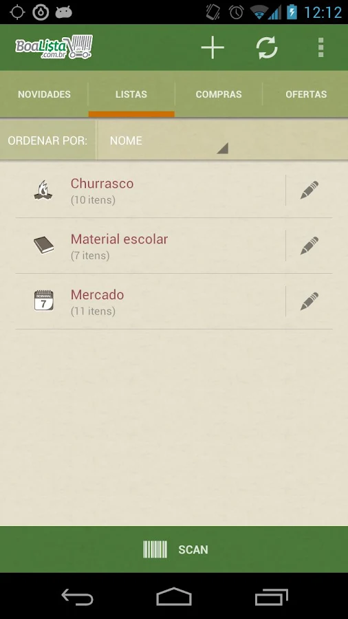 BoaLista - Lista de Compras - screenshot