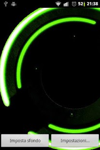Neon Disk Live Wallpaper Lite Screenshots 2