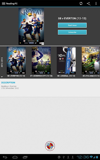 【免費新聞App】Reading FC Official Programmes-APP點子