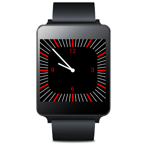 AnalogTime Wear Uhr Watch Face