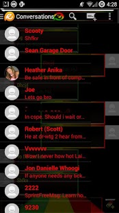 Free Download Rasta Roots HD EvolveSms Theme APK for Android
