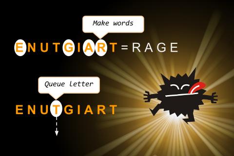 Android application Touchy Words en Fr (Lettres) screenshort