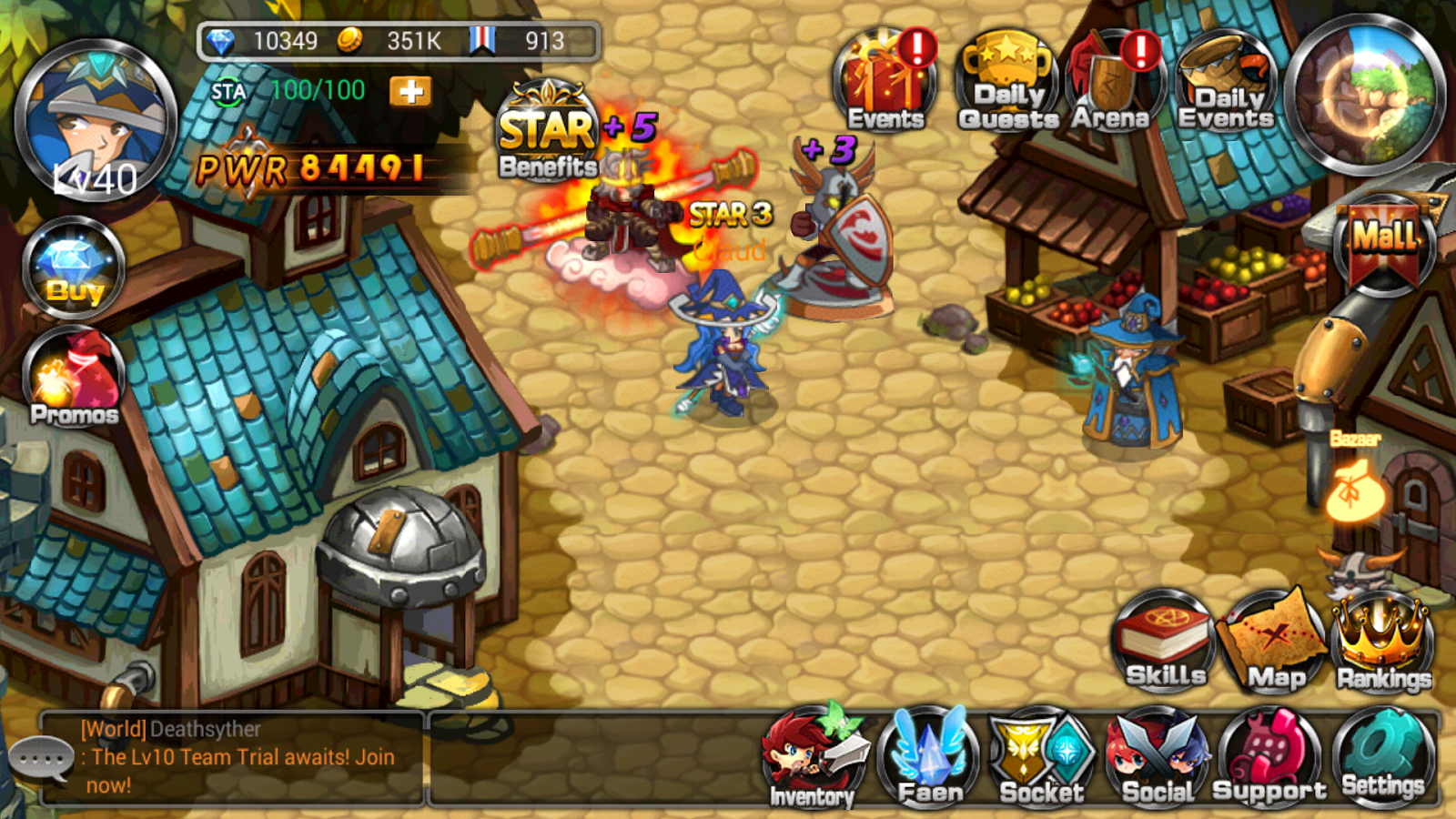 Brave Trials - screenshot