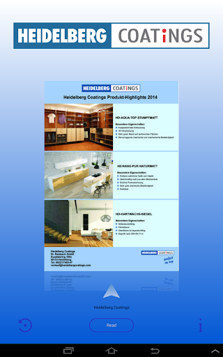 【免費生產應用App】Heidelberg Coatings-APP點子