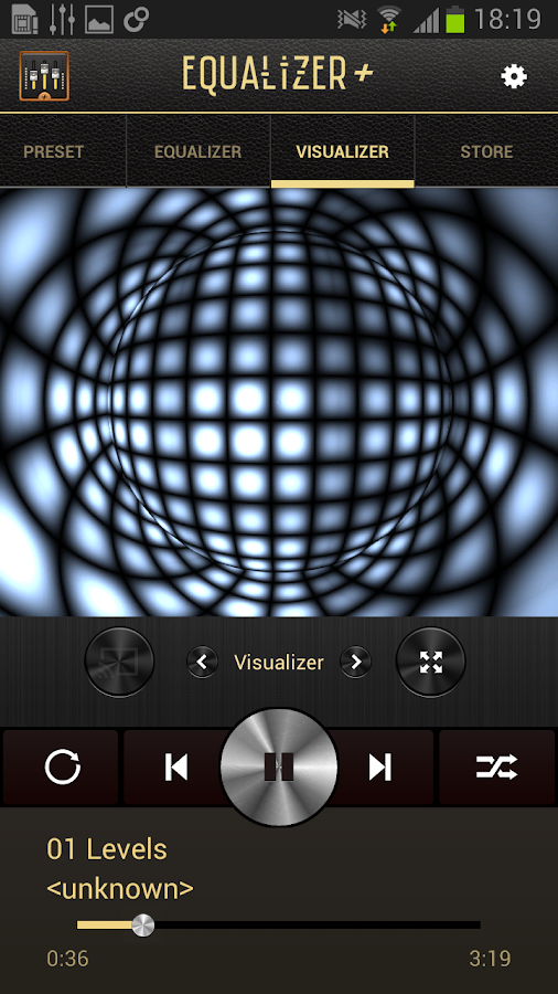 Equalizer + mp3 Player Volume screenshot