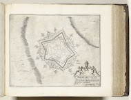 Plattegrond van Philippeville, ca. 1693-1696