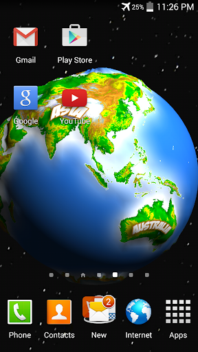 【免費個人化App】3D Earth Live Wallpaper-APP點子